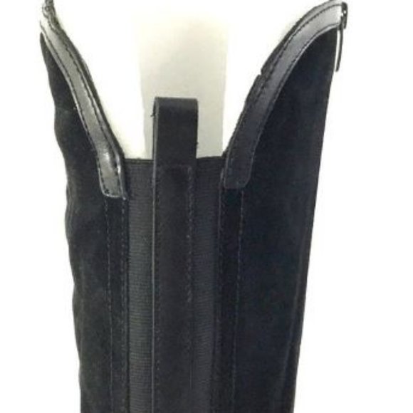 Marc Fisher Wide Calf Leather Tall Shaft Boots - Picture 10 of 12